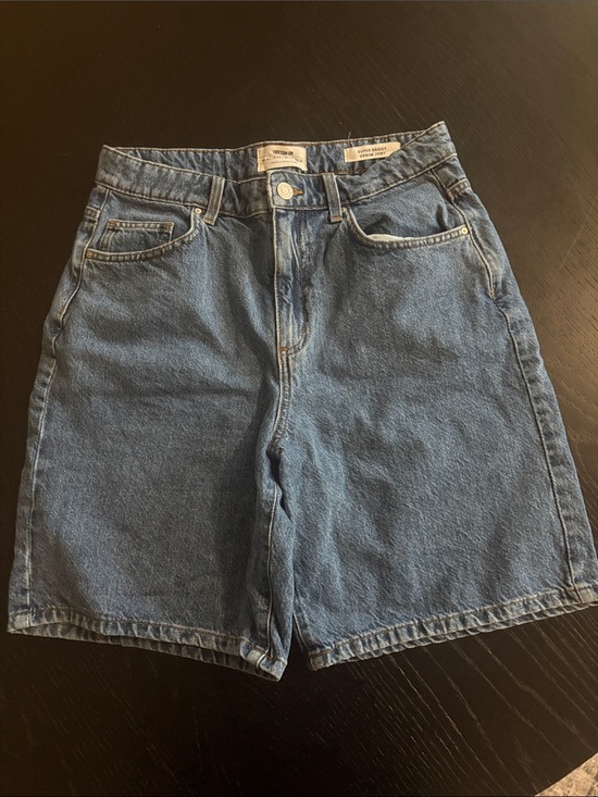 Cotton On Pants - Cotton On Vintage Blue High-Rise Denim Jorts
